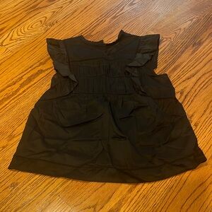 NWT Rails Woman’s Black Ruffle Top Size XS